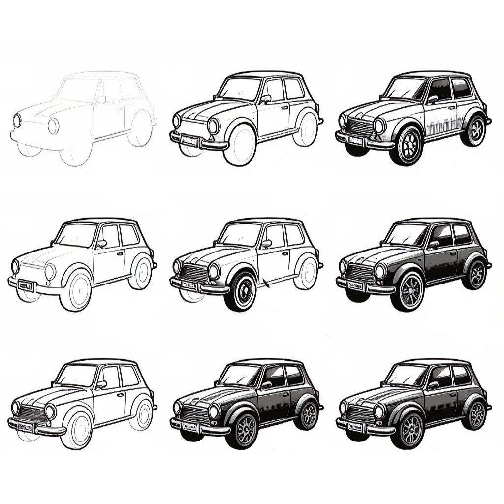 Dibujos de Coches (Carros)