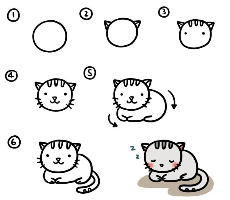 Dibujos de Un Gato - idea 14