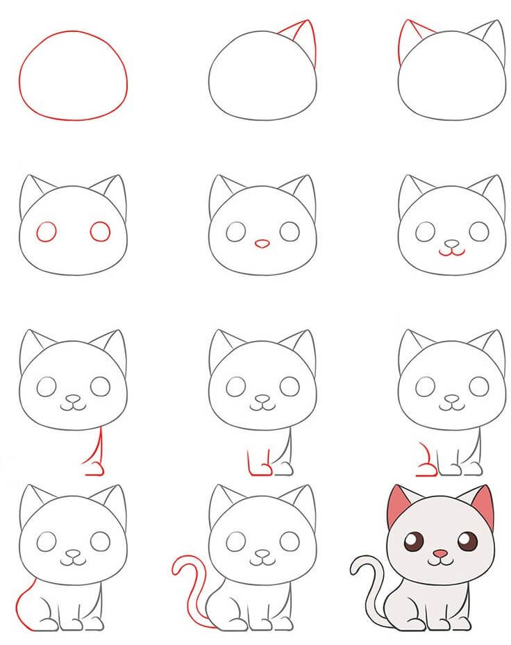 Dibujos de Un Gato - idea 23