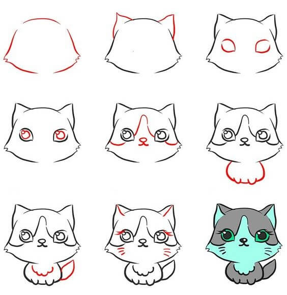Dibujos de Un Gato - idea 29
