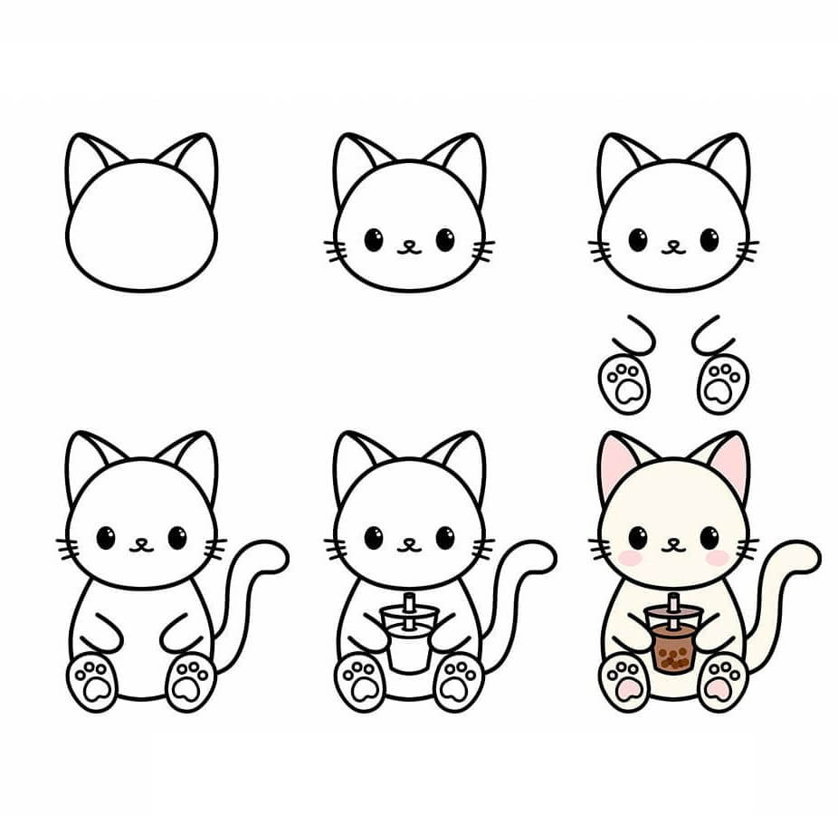Dibujos de Un Gato - idea 44