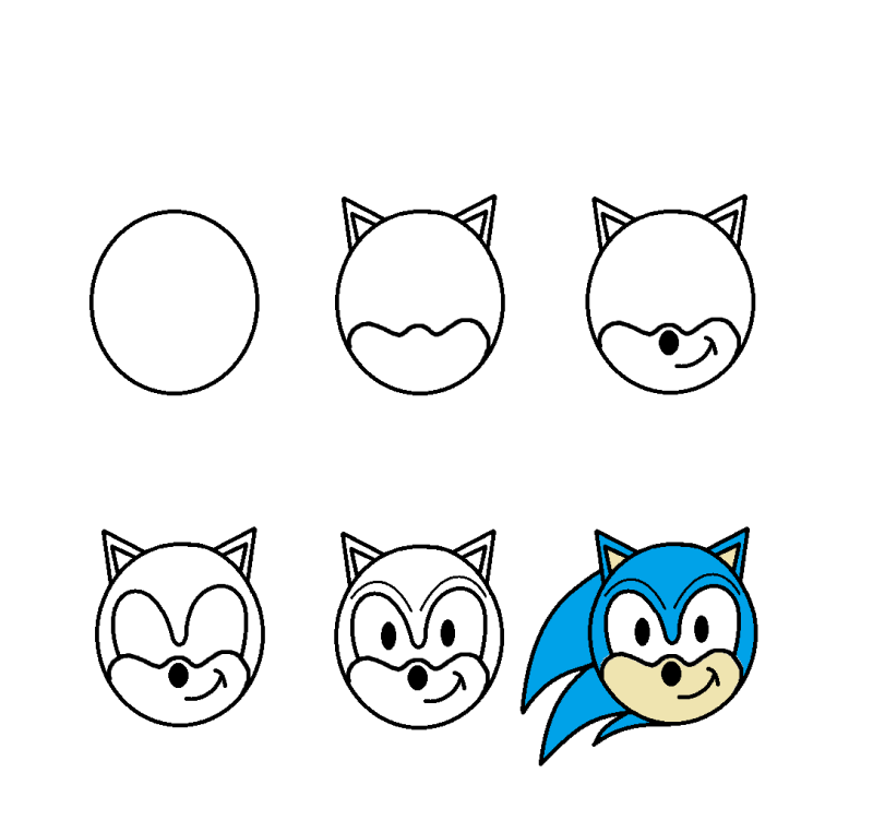 Dibujos de Sonic