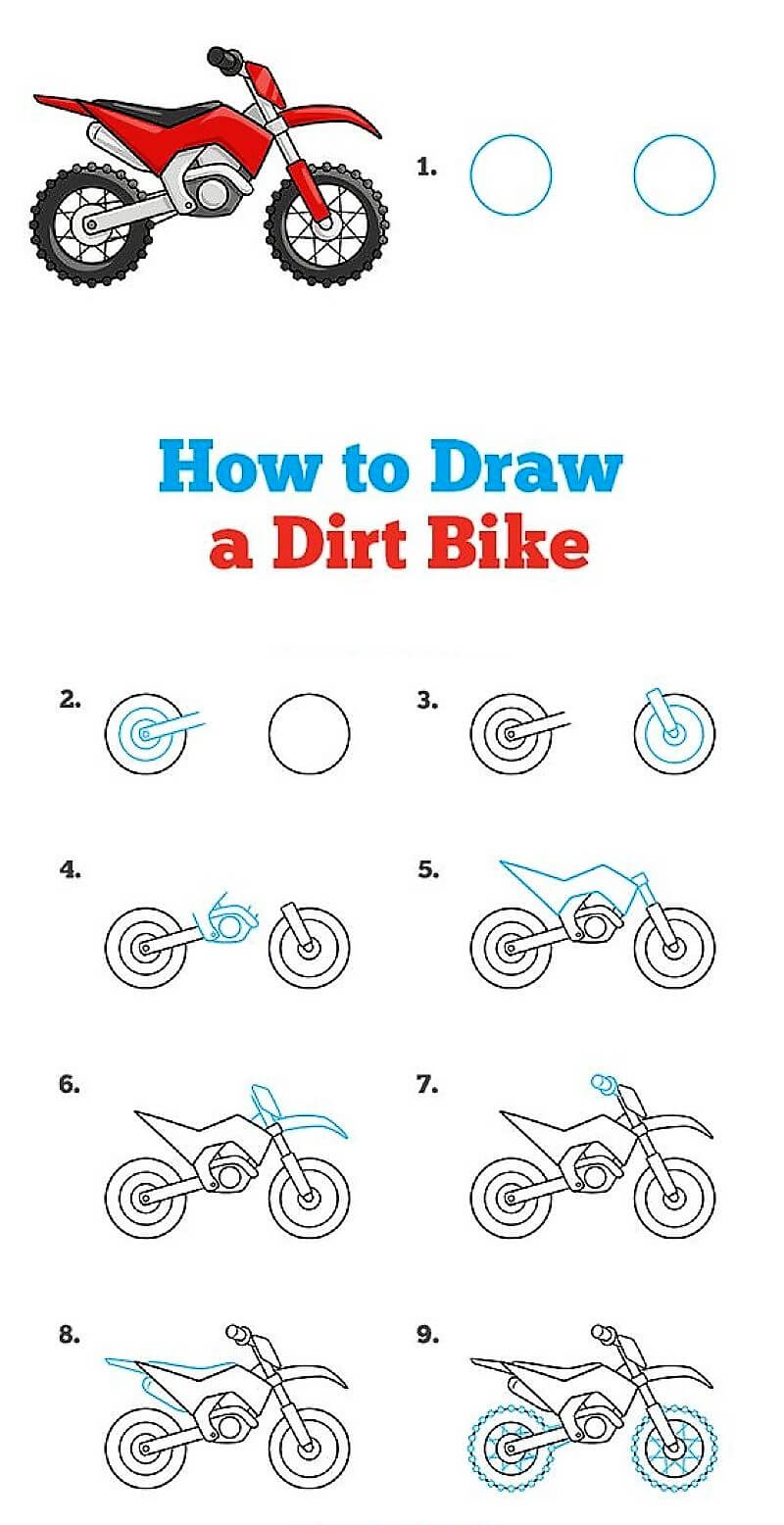 Dibujos de Motocicleta cruiser