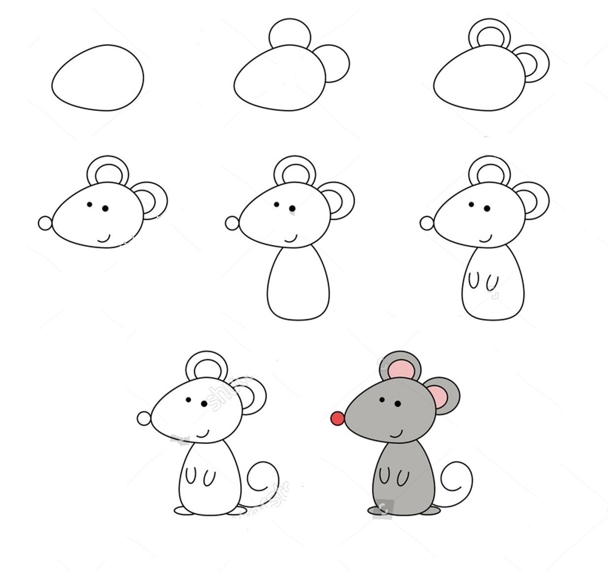 Dibujos de Un Raton - Idea 23