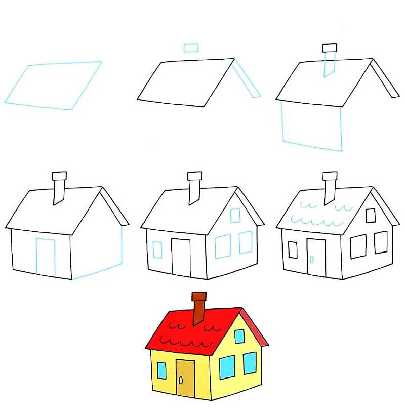 Dibujos de Casas