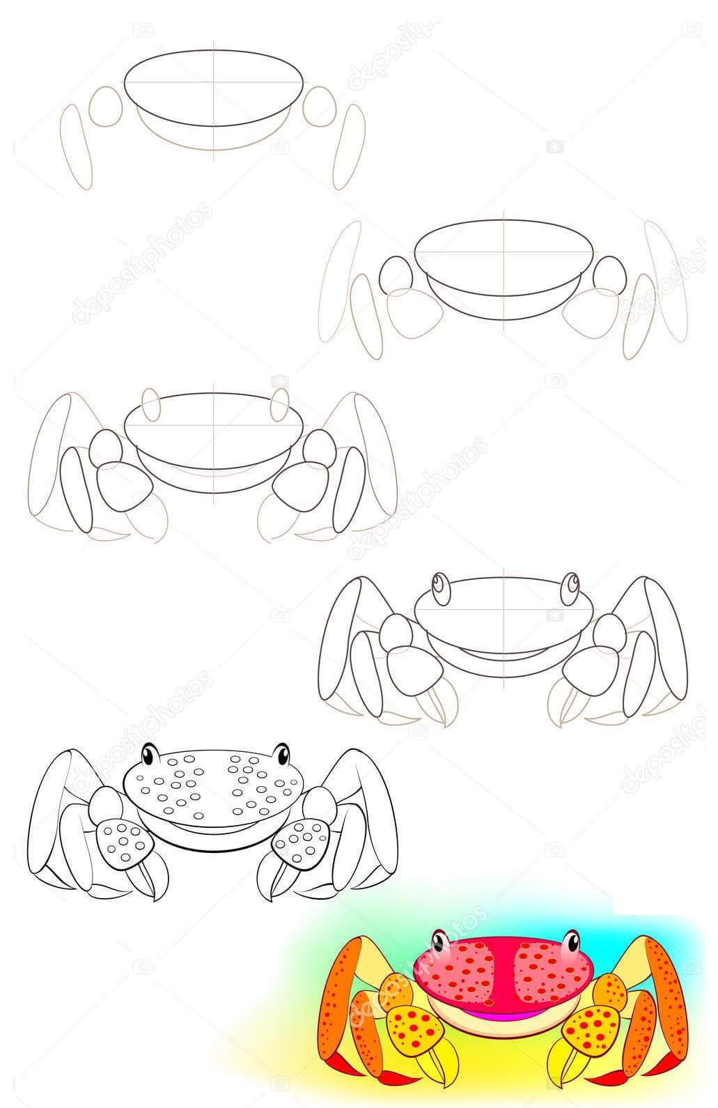 Dibujos de Un cangrejo - Idea 31