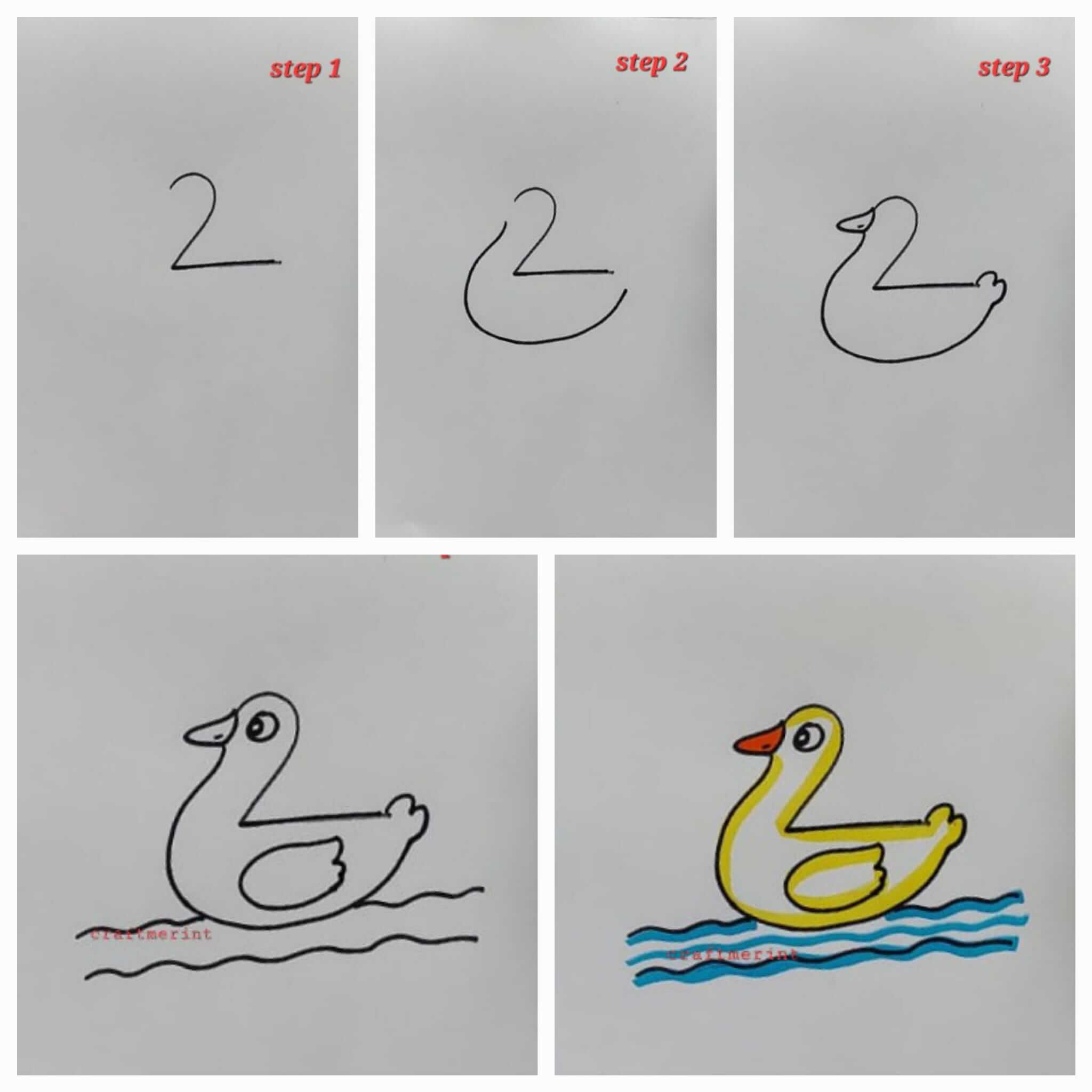 Dibujos de Un pato – Idea 17