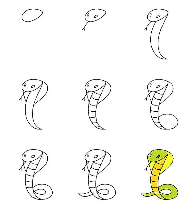 Dibujos de An Easy Cobra