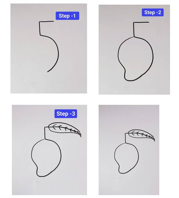 Dibujos de Mango naranja