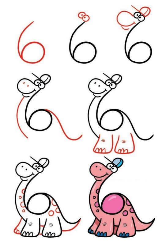 Dibujos de Dinosaurios