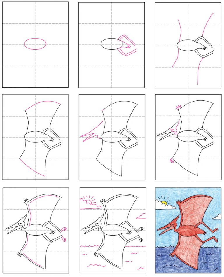 Dibujos de Un dinosaurio - Idea 25