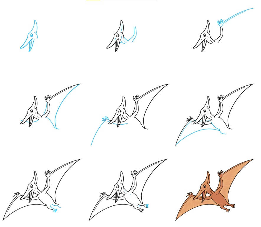 Dibujos de Un dinosaurio - Idea 27