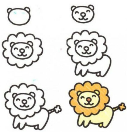 Dibujos de Leones