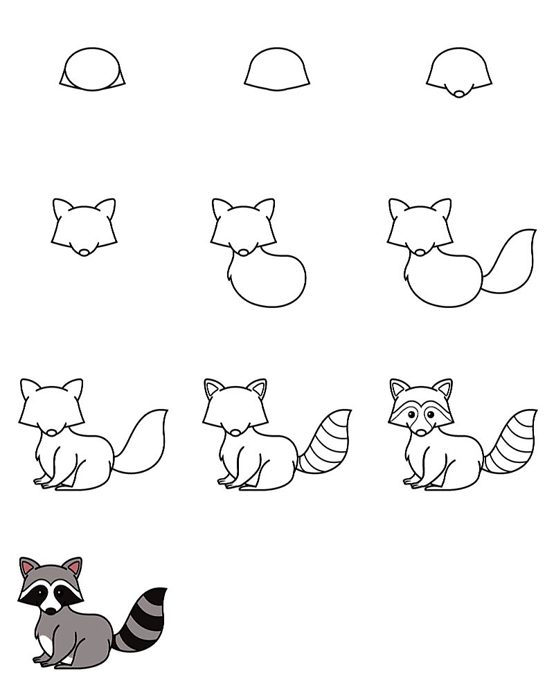 Dibujos de gấu mèo (1)
