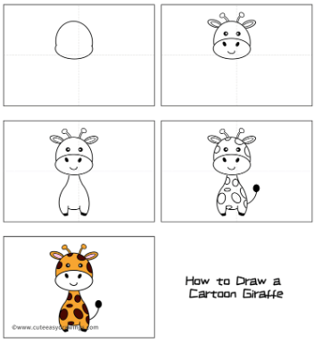 Dibujos de Giraffe idea 9