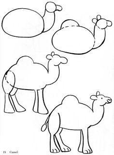 Dibujos de Camello del desierto