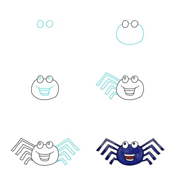 Dibujos de Una araña - Idea 23