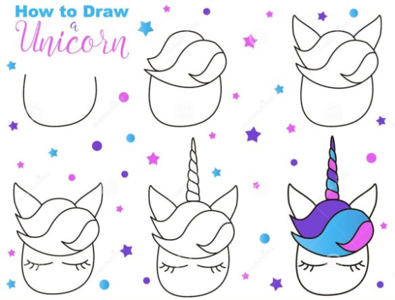 Dibujos de Unicornios