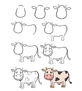 Dibujos de Vacas