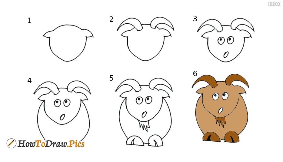 Dibujos de Cabras