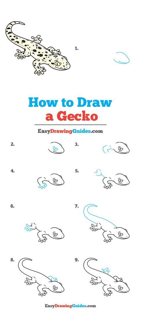 Dibujos de Geco caricatura