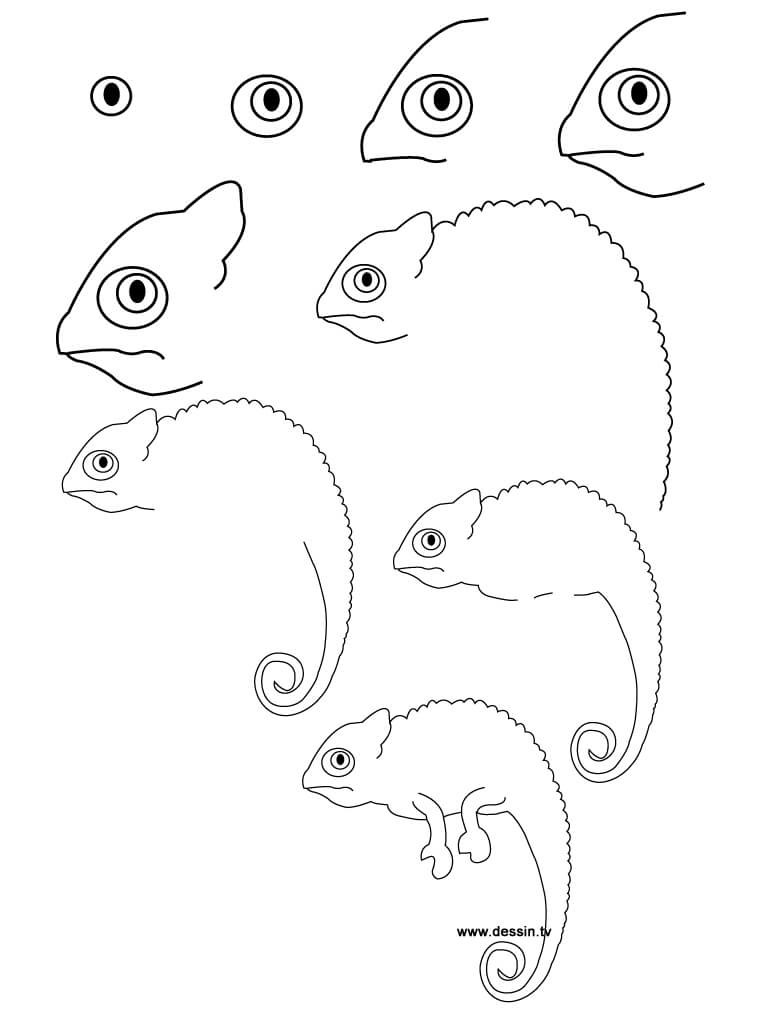 Dibujos de Geco chibi