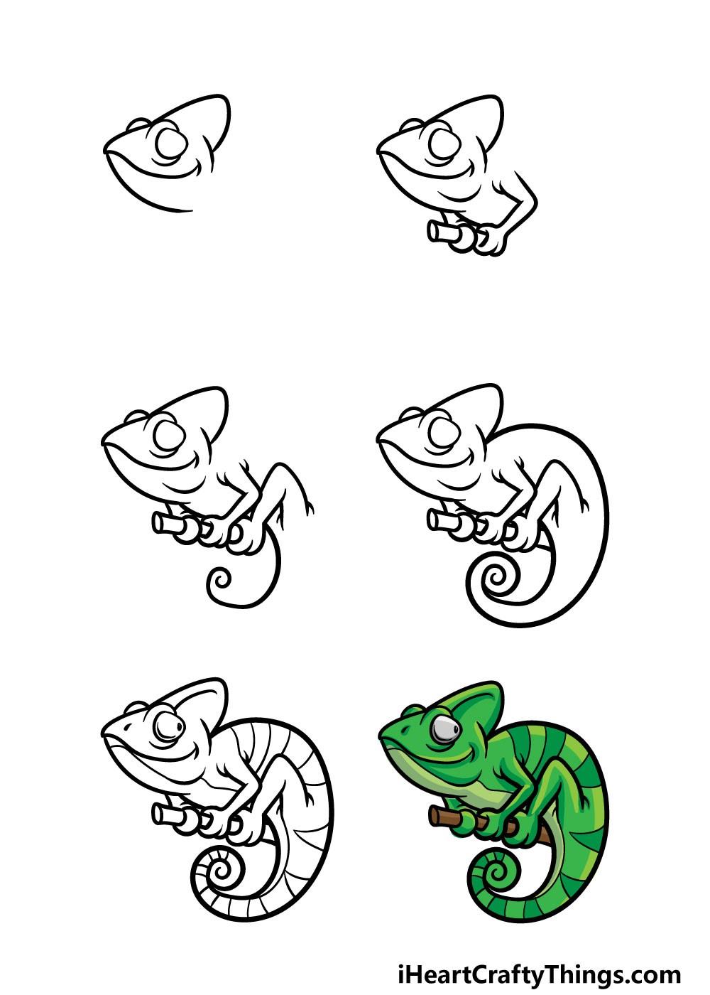 Dibujos de Geco kawaii
