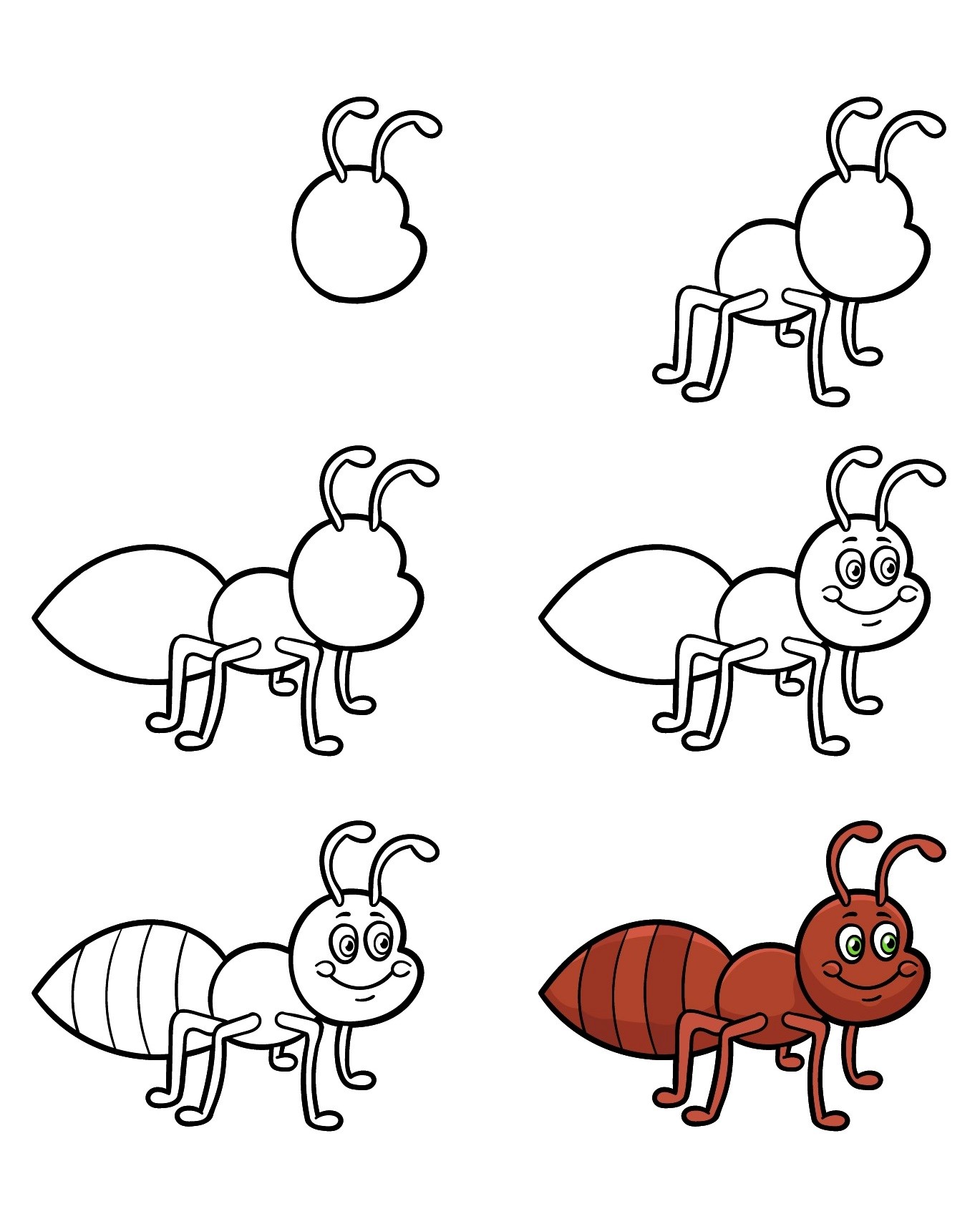 Dibujos de Hormigas