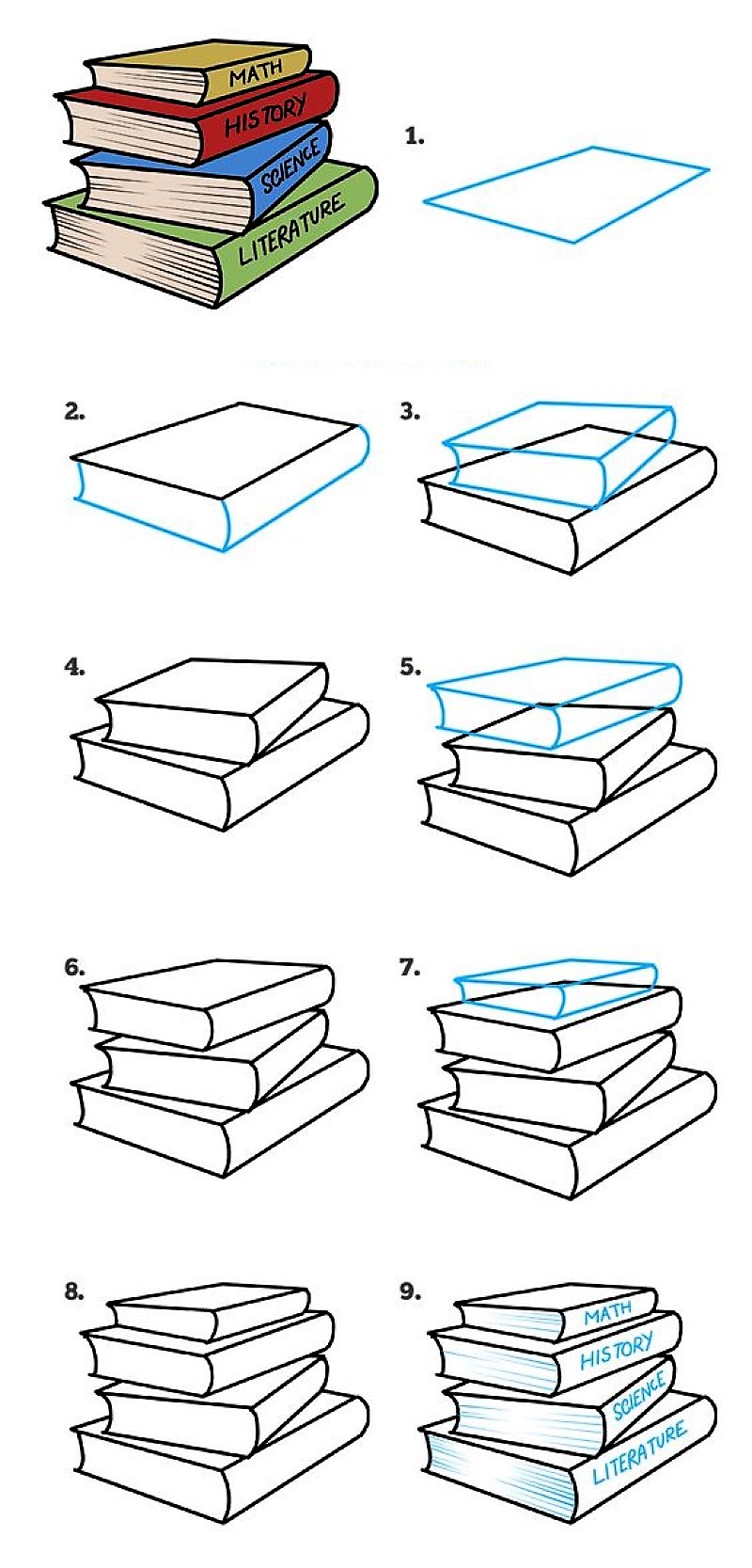 Dibujos de Libros para niños