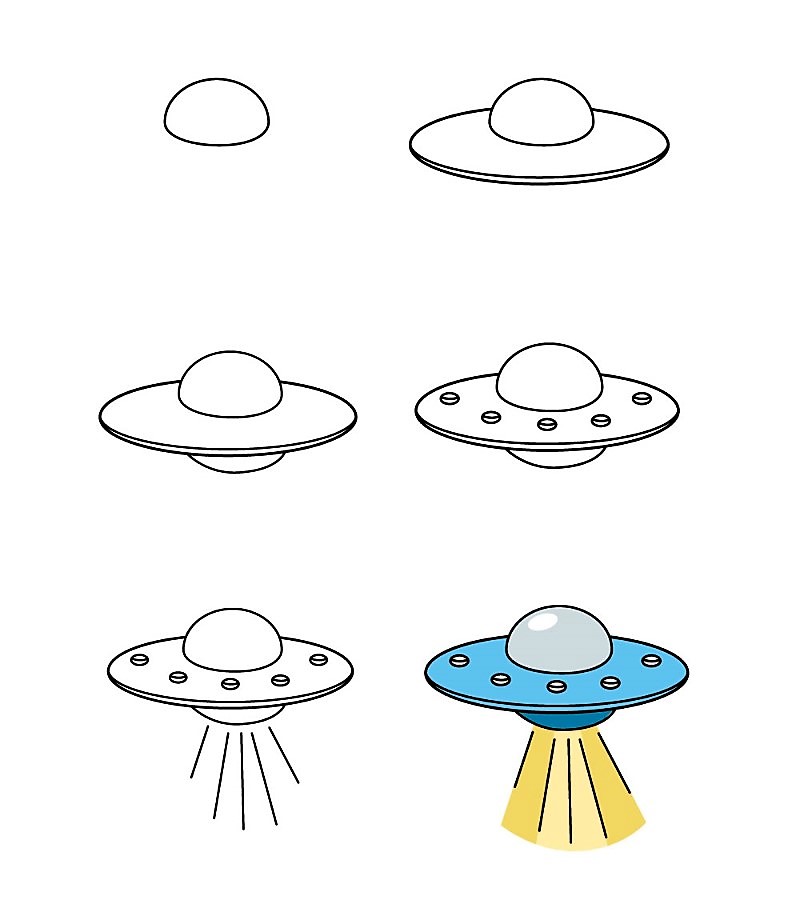 Dibujos de OVNI