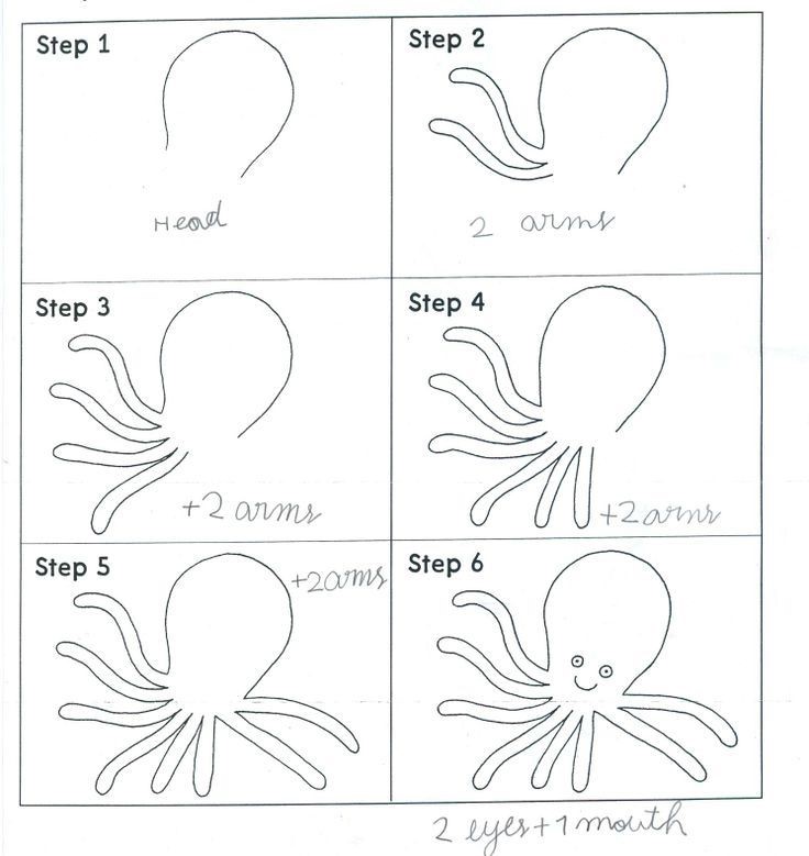 Dibujos de Pulpo caricatura