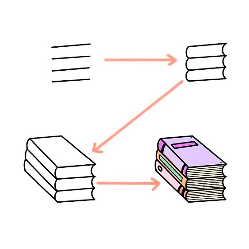 Dibujos de Un libro fácil