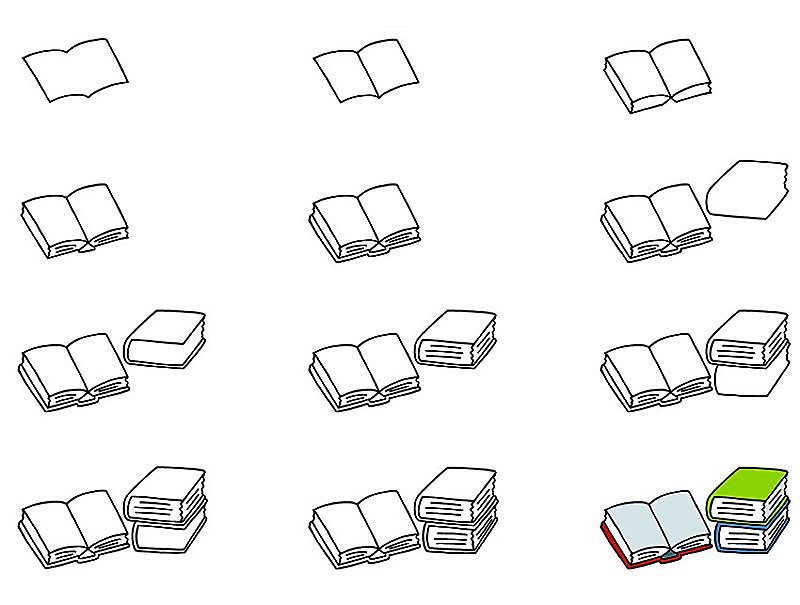 Dibujos de Un libro - Idea 10