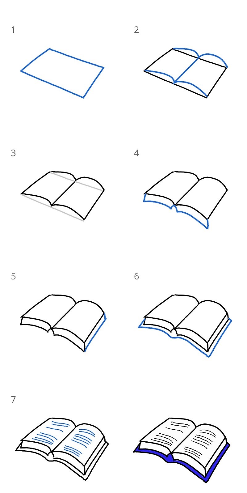 Dibujos de Un libro - Idea 22