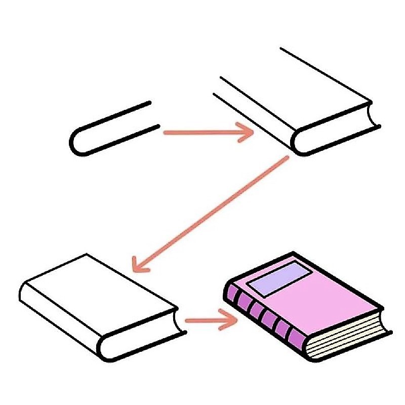 Dibujos de Un libro - Idea 6