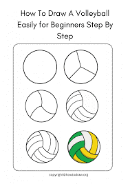 Dibujos de Balón de voleibol nuevo