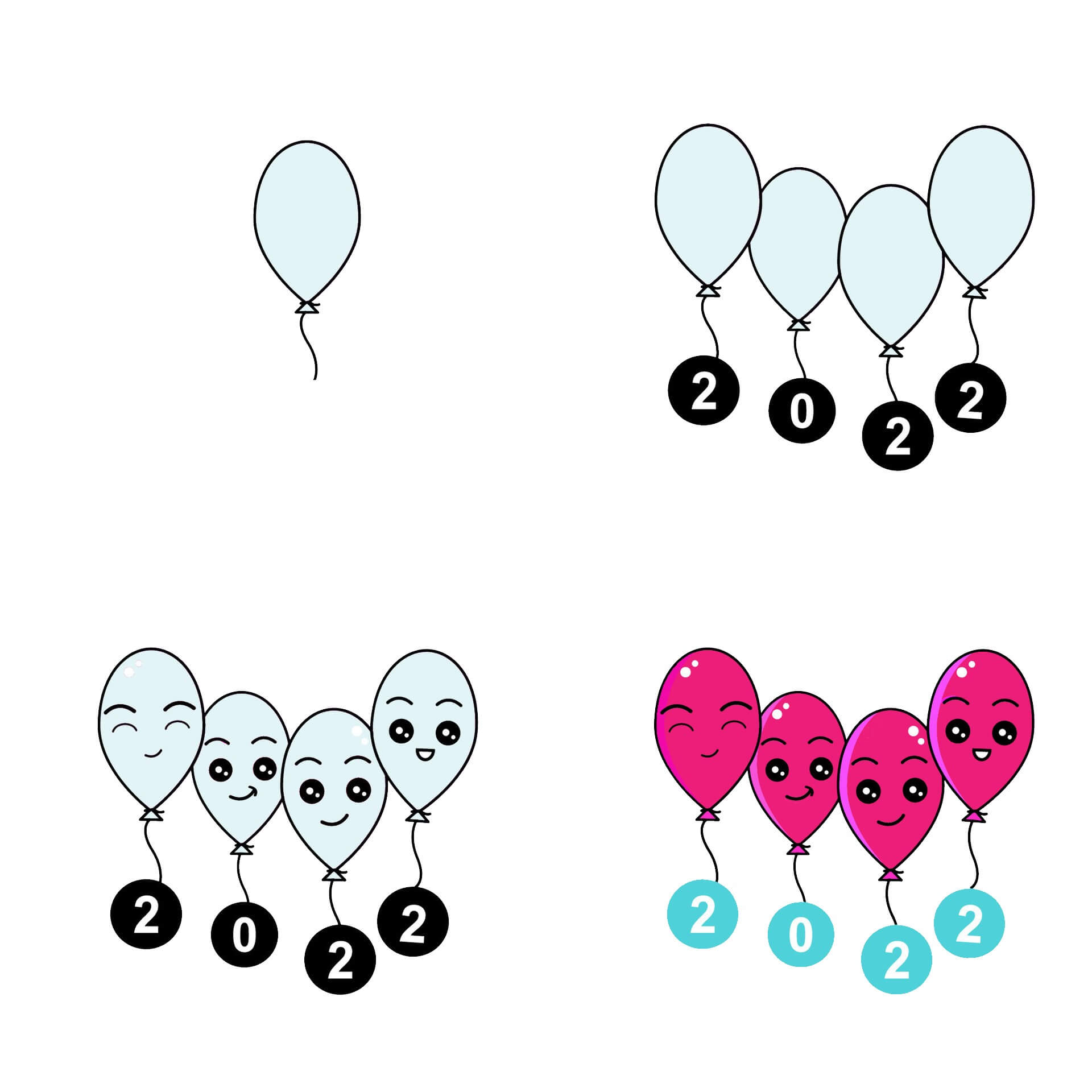 Dibujos de Globo adorable