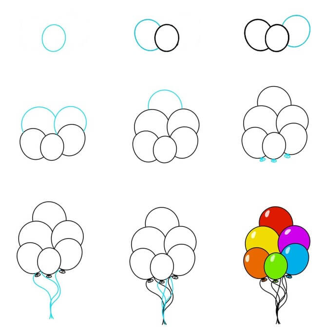Dibujos de Globo de caricatura