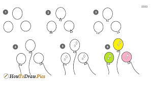 Dibujos de Globo en forma de estrella