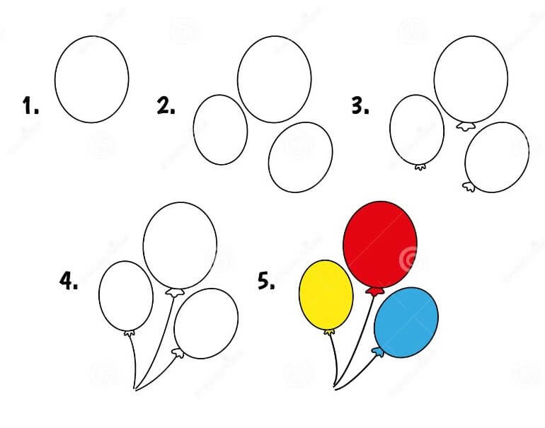 Dibujos de Globo inflado