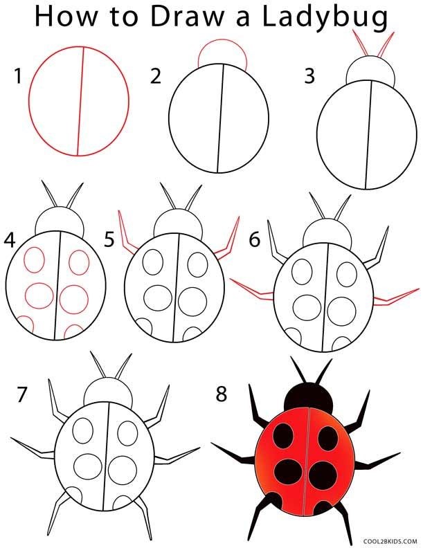 Dibujos de Mariquita animada