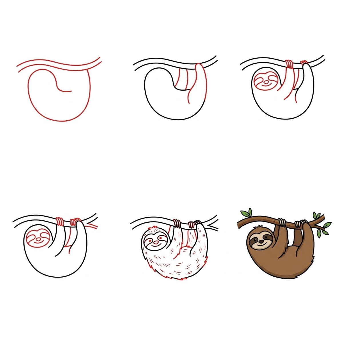 Dibujos de Perezoso bebé