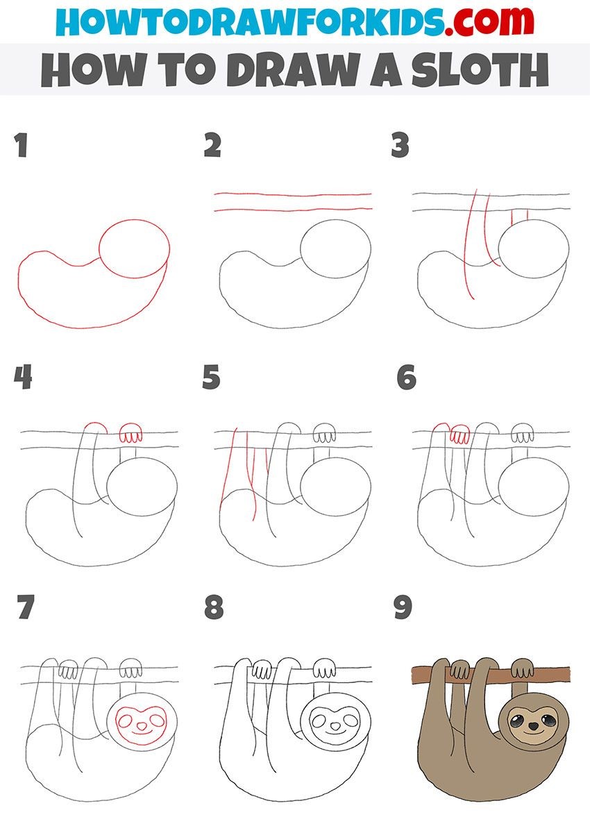 Dibujos de Perezoso pequeño