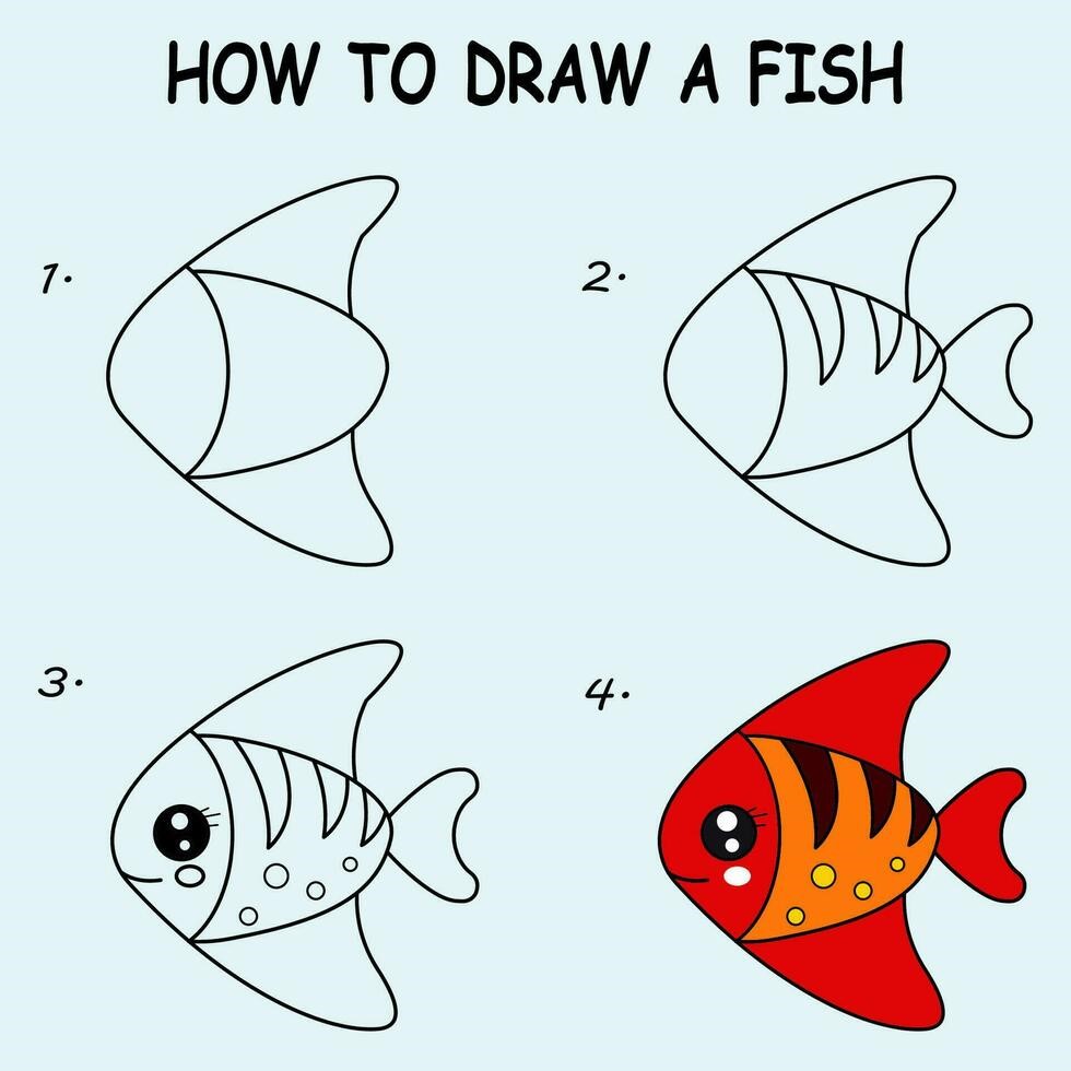 Dibujos de Pez en el mar