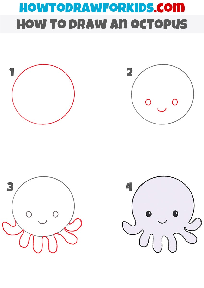Dibujos de Pulpo bebé