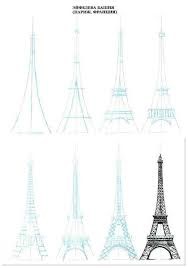 Dibujos de Torre Eiffel elegante
