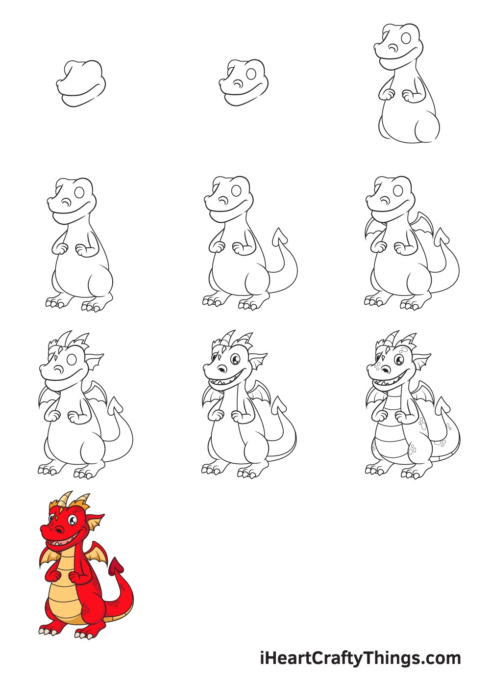 Dibujos de Dragones