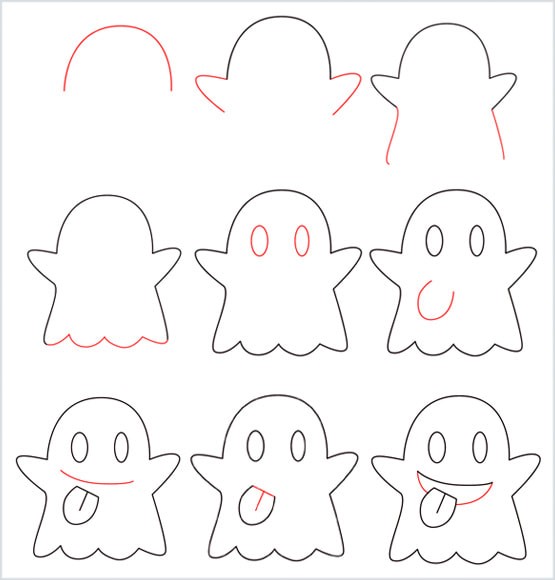 Dibujos de Fantasmas