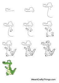 Dibujos de Alligator Ideas 3