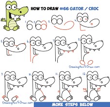 Dibujos de Alligator Ideas 6